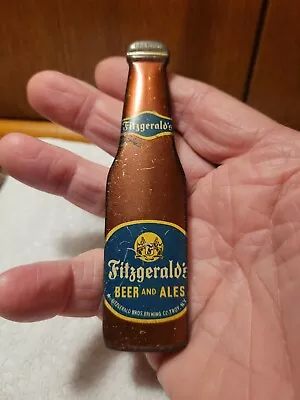 Vintage Fitzgerald's Beer Metal Tin Litho Beer Bottle Opener • $9.99