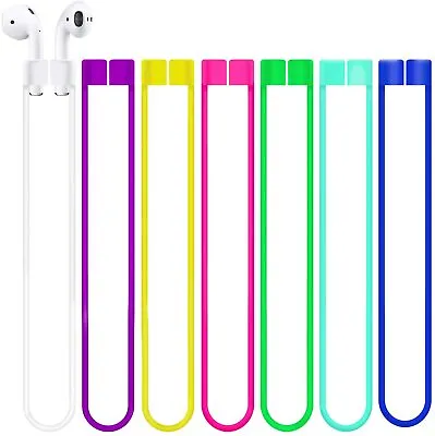 $14.99 • Buy AirPods 1 2 Pro Compatible Anti-Lost Straps String Cord Colourful (7 PCS) NEW AU