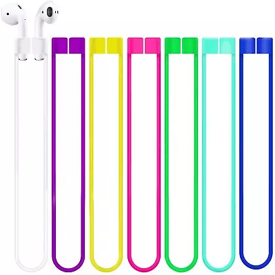 $14.99 • Buy AirPods 1 2 Pro Compatible Anti-Lost Straps String Cord Colourful (7 PCS) NEW AU