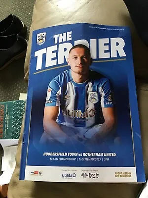 £2.50 • Buy Huddersfield Town Programme V Rotherham,16.09.23,excellent Condition