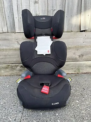 Britax Safe N Sound Expandable Booster Seat Black • $170