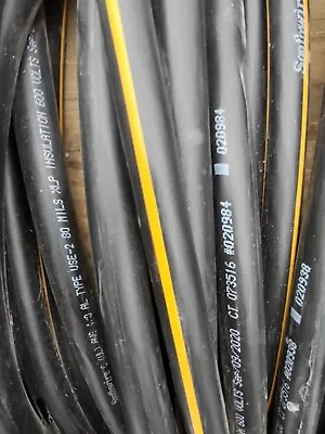 175'  4/0-4/0-2/0 Triplex Aluminum URD Cable Direct Burial Wire 600V • $1000