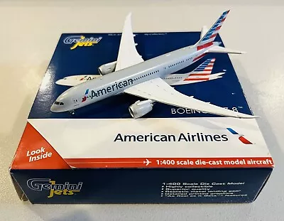 Gemini Jets 1:400 American Airlines Boeing B787-8 - Registration N808AN Airplane • $48.95