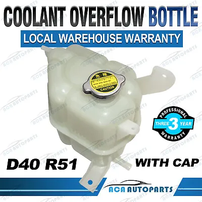 Fits Nissan Navara D40 Pathfinder R51 Overflow Expansion Bottle Header Tank Cap • $67