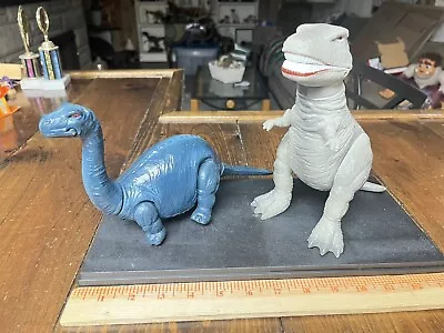 H-G Toys Large Set Dinosaur Models; Tyrannosaurus Rex And Brontosaurus • $9.99