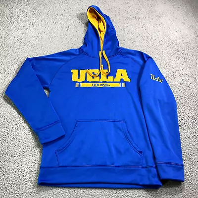 UCLA Bruins Sweatshirt Adult Small Blue Long Sleeve Pullover Hoodie Champion Men • $24.88