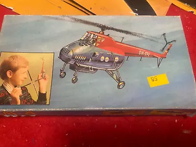 Vintage Rare Estate Old Model Kit Helicopter Hubschrauber-Modellbaukasten MI-4 • $29