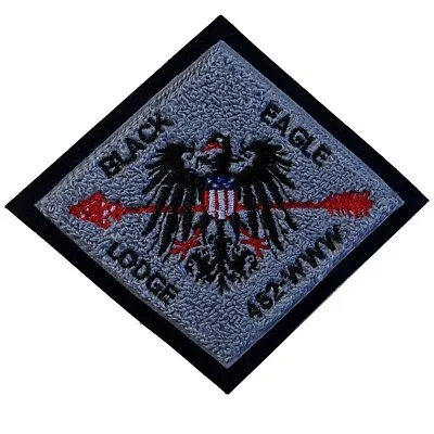 Boy Scout OA 482 Black Eagle Lodge Chenille C3 • $65