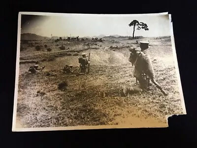 # 17643 Japanese Vintage Photo 1940s / Man Woman People Landscape • £7.69