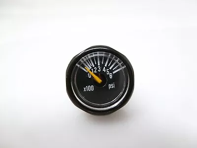 Black Micro 5000 Psi Pressure Gauge Paintball Hpa Air Compressed Carbon Tank #2 • $10.95