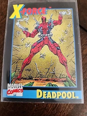Deadpool  Rookie  Card #3 From X-Force 1 1991 Marvel • $9.99