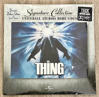 The Thing Laserdisc ©1998 Mca Deluxe Signature Collection - Ac-3 Thx - Nos New! • $399.99