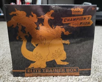 Champion's Path Etb Elite Trainer Box Charizard Pokemon New Factory Sealed • $104.99