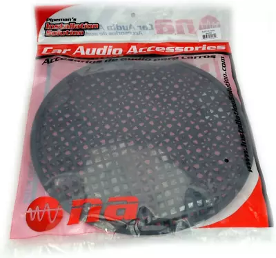 Nippon America 1 Pair 12  Subwoofer Mid Range Metal Mesh Waffle Speaker Grill DJ • $23.99