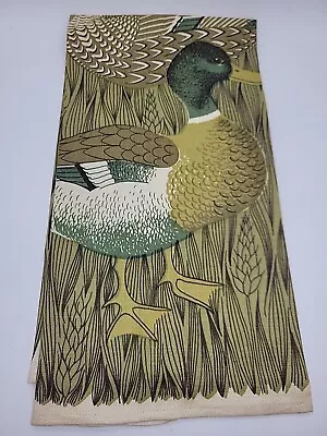 Vintage KayDee Mallard Duck Bird Towel Mid Century MCM  • $29.99