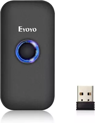 Eyoyo Mini High Density Bluetooth Barcode Scanner For Windows Android IOS Used • $19.99