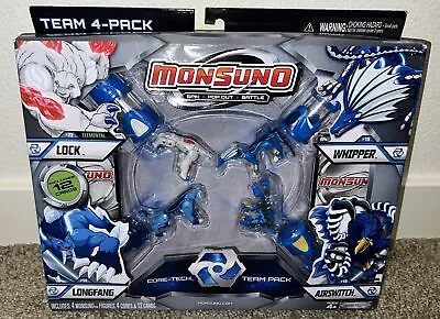 Monsuno Combat 4-Pack Figures Lock Longfang Whipper Airswitch Misb Rare • $39.99