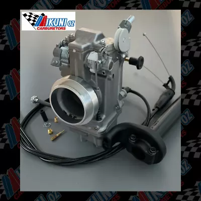 Mikuni Carburetor TM42-6 42mm Flatslide Pumper Kit With Choke Fits Suzuki DR650 • $527.59