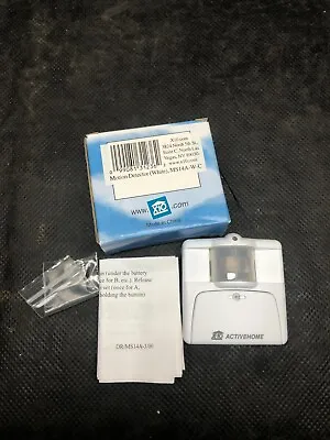 X-10 Motion Detector MS14A-W-C New In Box WHITE X10 • $14.99