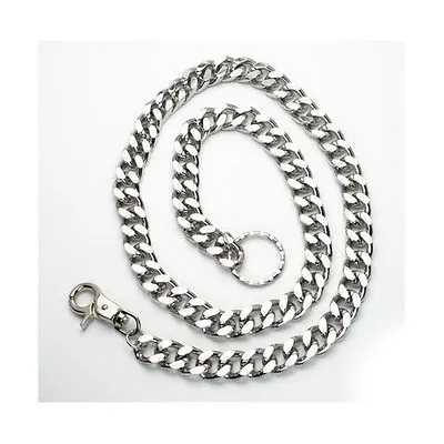 Cuban Chain Key Chain Or Bikers Wallet Chain Punk Rock Style With Trigger Clasp • $12