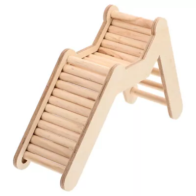 £9.36 • Buy Hamster Cage Toy Hamster Ladder Toy Rat Ladder Bridge Wooden Ladder Toy For Rat