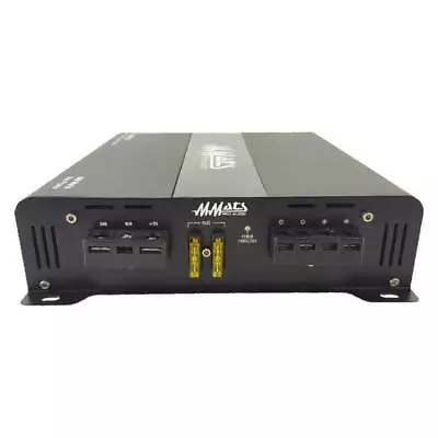 Mmats Ls650.1D Mono-block ClassD Amplifier 2channels Best 650rms 1ohm Bass Knob  • $199.99