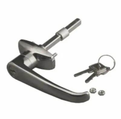 £12.30 • Buy Garador Garage Door Handle Lock Car Boot Style Lowe Fletcher 2 Keys