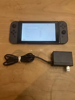 Nintendo Switch 32GB Handheld System - Gray - HAC-001(-01) With Charger • $155.95