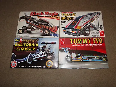 Vintage Model Box Tops Funny Carsdragsters In Great Condition As Pictured • $17.99