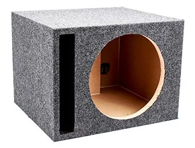 $74.54 • Buy Qpower Single 12  Vented Woofer Box