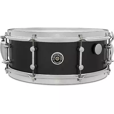 Gretsch Brooklyn Series MJ Standard 5.5x14 Snare -Satin Black Metallic • $1077.56