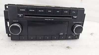 $149.99 • Buy Jeep Wrangler Dodge Caravan Town Country Ram AM/FM Radio CD 09 10 RES 68021157