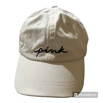 Victoria’s Secret PINK Baseball Cap Hat White Color. New • $14