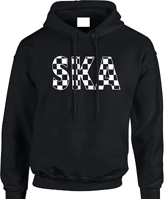 Ska Mens Hoody Hoodie 2 Tone Reggae Music Jamaica Specials Madness Selector Beat • £22.99