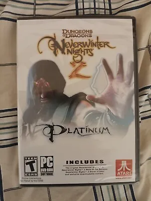 Neverwinter Nights 2 Platinum Edition PC XP NWN 2 Plus 2 Expansions NEW & SEALED • $100