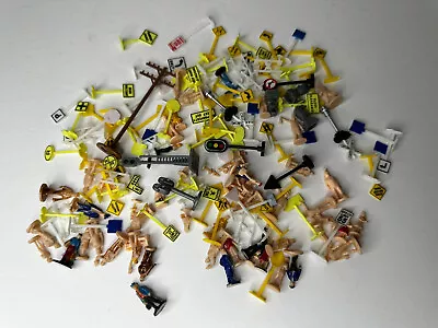 Vintage HO Scale Miniature People: Over 120 Figures For Train Layout Stop Signs • $48.99