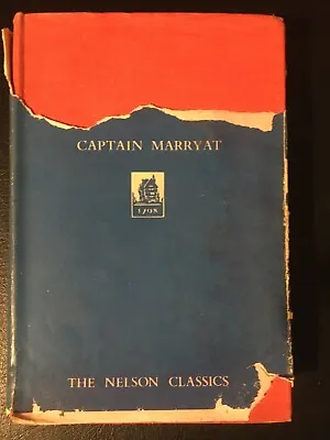 Captain Marryat - MASTERMAN READY - Nelson Classics Torn DJ Acceptable Cond. • £8.99