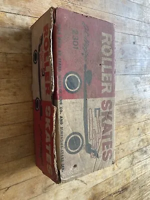 Vintage Sears Roebuck And Co. Adjustable Roller Skates 610-2301 Metal Antique • $54