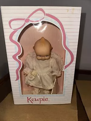 Vintage 1987 Cameo's Kewpie Doll By Jesco 8” Kewpie Girl Mint Box White Dress • $27.99