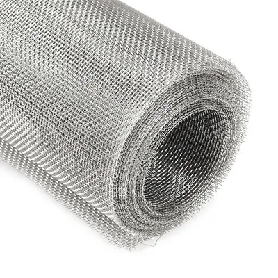 Stainless Steel Rat Mesh Rodent Proofing Woven Fine Wire Metal Netting Roll UK • £6.95