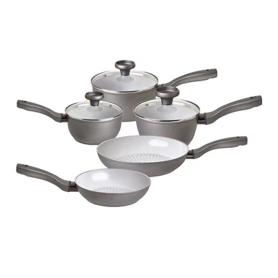 £151.99 • Buy Prestige Pan Set With Glass Lids - Dishwasher Safe Kitchen Cookware - Pack Of 5