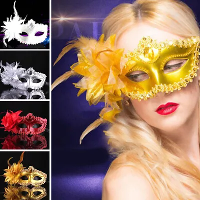 Venetian Mask Party Birthday Favors Masquerade Halloween Party Classic Mask  ☆ • $1.29