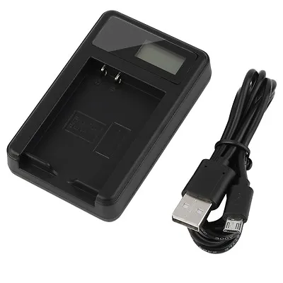 Canon LP-E8 Camera Battery Charger & USB Cable EOS 700D 650D 600D 550D • £9.99