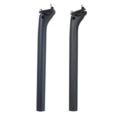 $45.90 • Buy Carbon Fiber Seat Post Bicycle Saddle Post Seatpost 27.2/30.9/31.6mm Offset 20mm