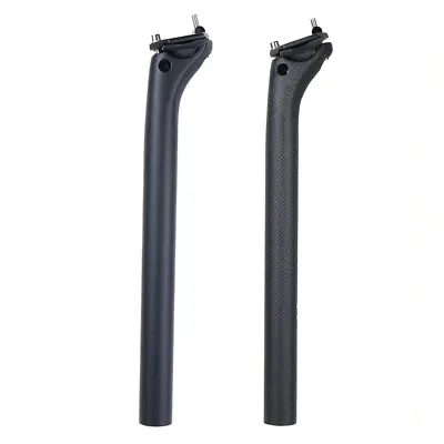 Carbon Fiber Seat Post Bicycle Saddle Post Seatpost 27.2/30.9/31.6mm Offset 20mm • $45.90