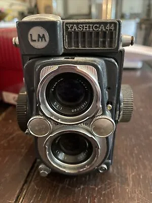 Vintage  YASHICA  44 LM - TLR Camera With Yashinon 60mm F3.5 Lens With Case • £98.97