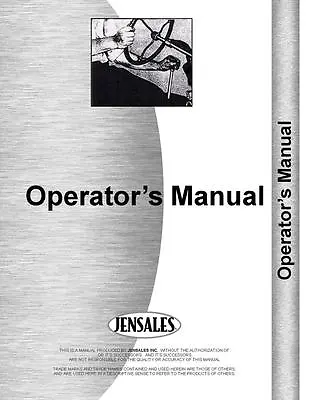 Massey Ferguson 135 Tractor Operators Manual • $25.99