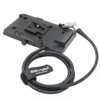 IDX V-Mount Battery Plate To 6Pin Female Right Angle Power Cable For Red Scarlet • $199.99