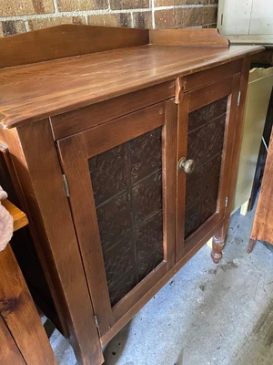 $250 • Buy Pressed Tin Doors Cupboard 