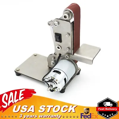 Mini Belt Sander For Woodworking Small Electric Sander DIY Polishing Belt Sander • $44